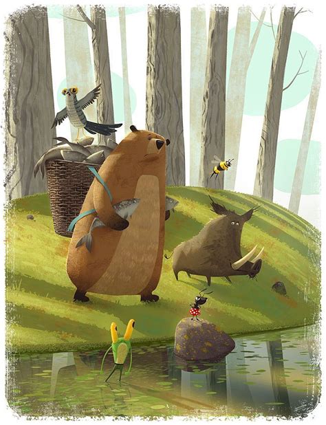 Kinderbuchillustrationen auf Behance (Dengan gambar) | Ilustrasi ...