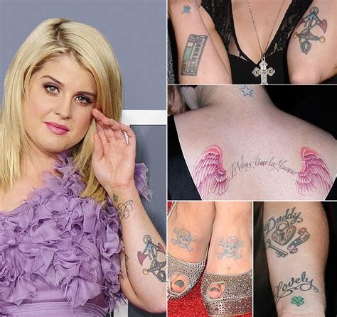 World Tattoo: What do star tattoos. Kelly Osbourne