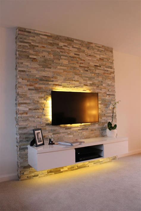 20+ Stone Accent Wall With Tv – DECOOMO