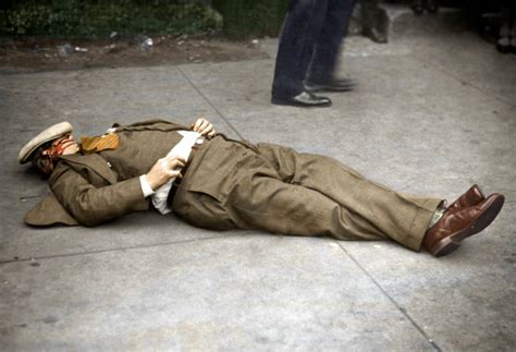 31 Vintage Crime Scene Photos Brought To Life In Stunning Color