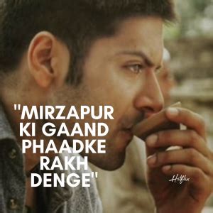 Check out the best dialogues of Guddu Bhaiya from Mirzapur! in 2020 | Dialogue, Hindi movies ...