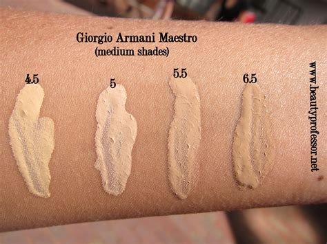 GIORGIO ARMANI LUMINOUS SILK FOUNDATION SHADES EXPLAINED - Wroc?awski ...