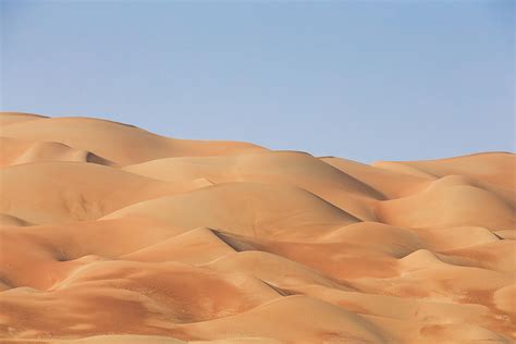 sand dunes of Empty Quarter desert Photograph by Kairi Aun