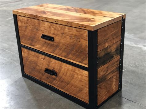 Lateral drawer Cabinet. Reclaimed Wood Cabinet. Industrial | Etsy Industrial Filing Cabinets ...