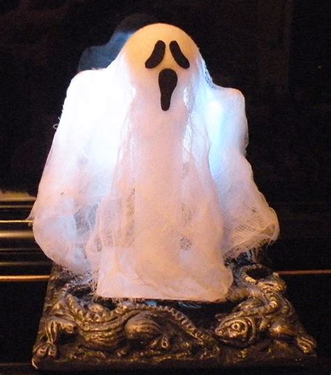 Paper Towel Roll Ghost Decoration - Gina Tepper