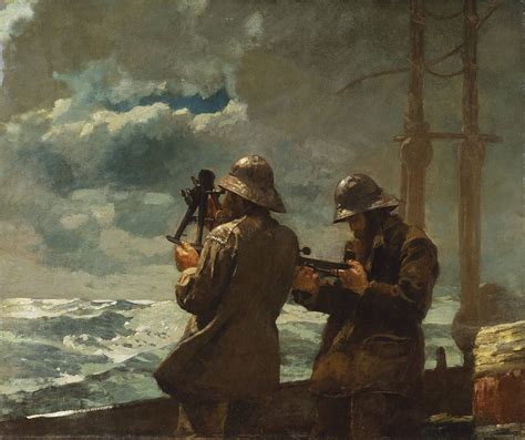 Winslow Homer. Eight Bells | Winslow homer paintings, Winslow homer, Painting reproductions