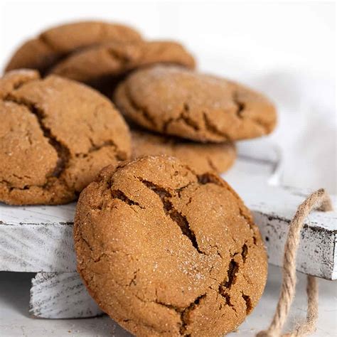 Old Fashioned Molasses Cookies - Seasons and Suppers