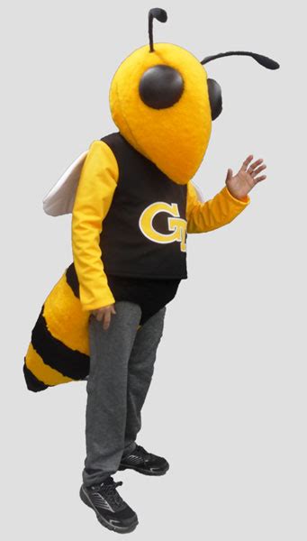 Buzz the Bee - Georgia Tech University - Olympus Mascots