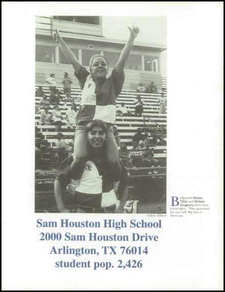 Explore 1999 Sam Houston High School Yearbook, Arlington TX - Classmates