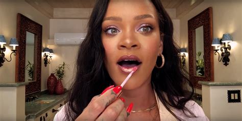 Rihanna Films Fenty Beauty Makeup Tutorial for Vogue | Teen Vogue