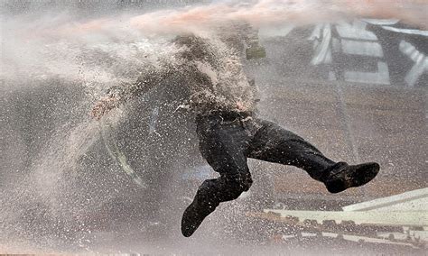 Water cannon: a shocking device that could transform British policing | Stop Making Sense