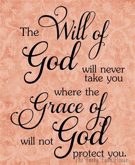 SVG DXF & PNG the Will of God Will Never Take You Where the | Etsy