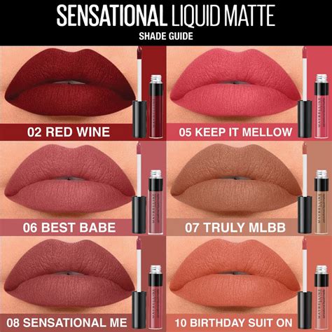 Maybelline Sensational Liquid Matte Lipstick | Feel22 | Lebanon