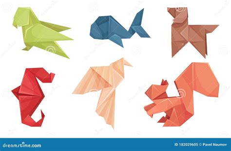 Top 173+ Origami animals vector - Merkantilaklubben.org