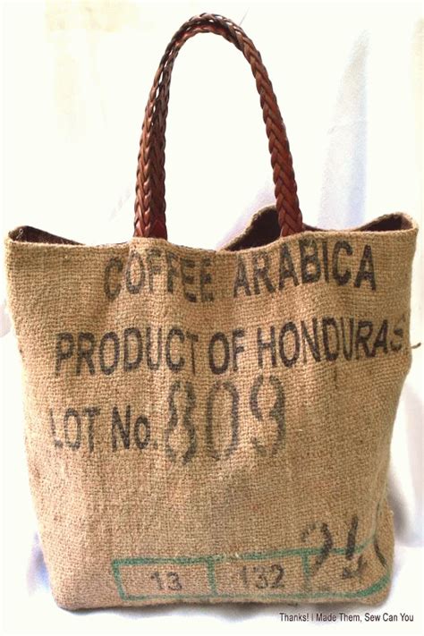 Coffee Bean Bags Repurposed Mexican recipes | Bolsos de saco, Bolsos de tela, Bolsas de yute
