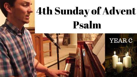 Responsorial Psalm December 23 2018 Respond and Acclaim 4th Sunday Advent - YouTube