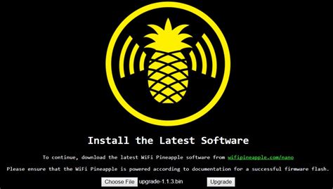 Setting up the WiFi Pineapple