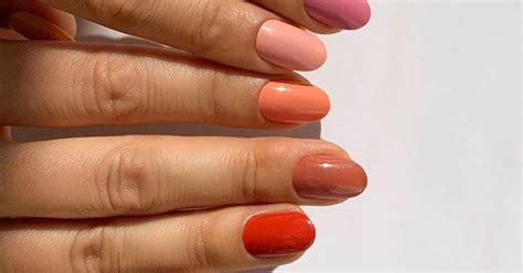 Burnt Orange Is The Top Nail Polish Trend For Fall | Nail polish colors ...