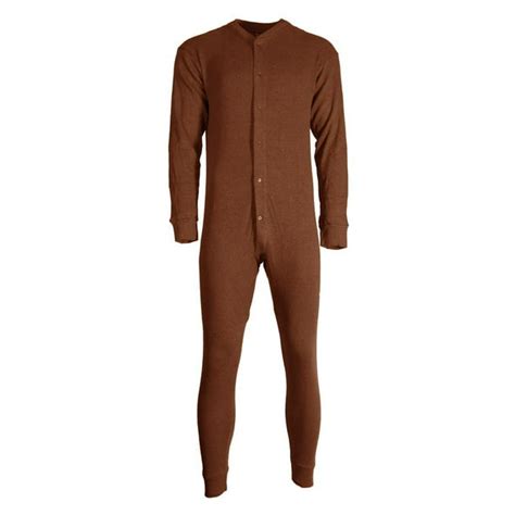 Northwest Blue - Northwest Blue Mens Union Suit, Full Body Thermal Underwear, Long Johns ...