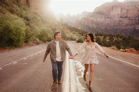 Zion National Park Proposal Photography — Las Vegas Wedding & Elopement ...