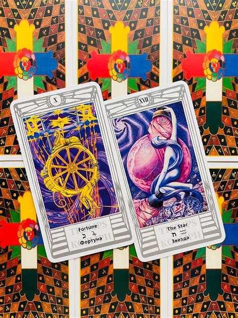 Thoth Tarot by Aleister Crowley 78 Cards DeckThoth Tarot Card | Etsy