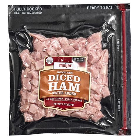 Meijer Diced Ham, 8 oz Ham | Meijer Grocery, Pharmacy, Home & More!