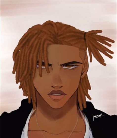 Pin by #006 on 𝔅𝔩𝔞𝔠𝔎 𝔐𝔞𝔫𝔤𝔞 | Black anime guy, Black cartoon characters, Black art pictures