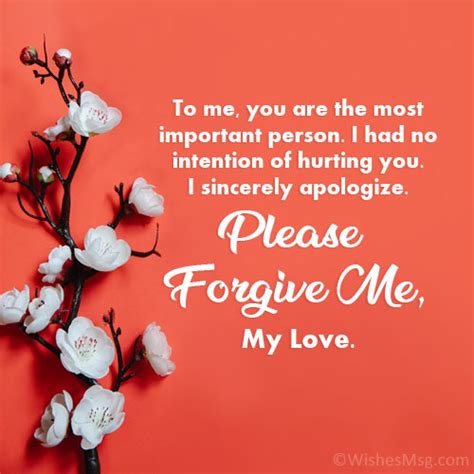 100+ Forgiveness Messages and Quotes - WishesMsg