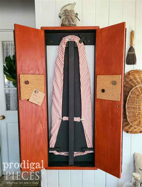 DIY Ironing Board Cabinet Makeover - Prodigal Pieces