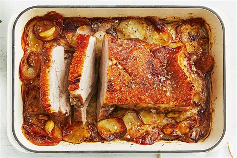 All-in-one roast pork and potatoes recipe