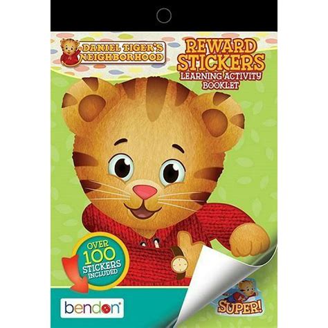 Daniel Tiger's Neighborhood Reward Stickers - Walmart.com - Walmart.com