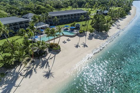 Shangri-La's Fijian Resort & Spa - Reef Wing Adults Only Aerial View ...