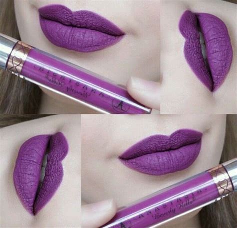 Pin by 🌹عاشقة الورد🌹 on Makeup | Purple makeup, Lipstick, Purple lips