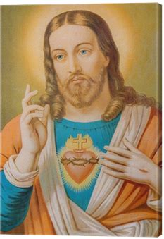 Typical Catholic Image Of Heart Of Jesus Christ From - Uvwijj Jesus Crystal Diamond Painting Diy ...