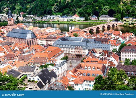 Heidelberg Baden-Wurttemberg, Duitsland Stock Foto - Image of middeleeuws, heidelberg: 66254648