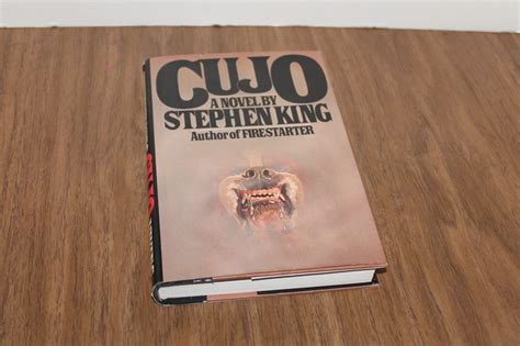 Cujo by Stephen King (1981, Hardcover) | Stephen king, Hardcover, Book cover