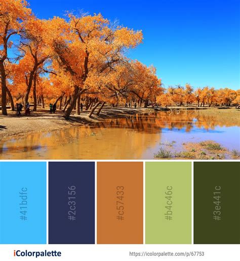 Color Palette ideas from 191 Autumn Images | iColorpalette | Fall color palette, Nature color ...