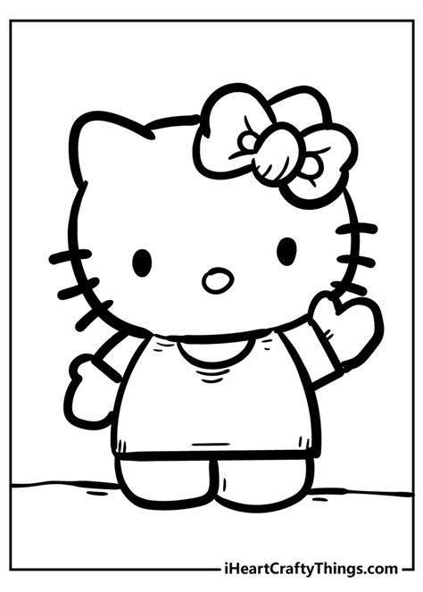 Hello Kitty Coloring Pages - Cute And 100% Free (2021)