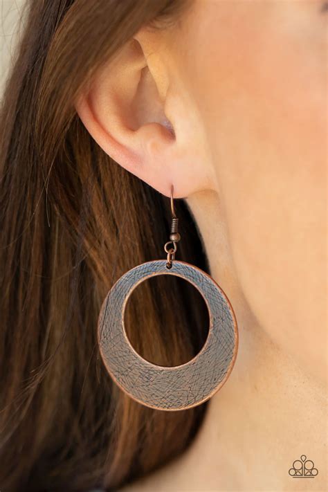 Paparazzi Jewelry Outer Plains Copper Earrings NEW | eBay