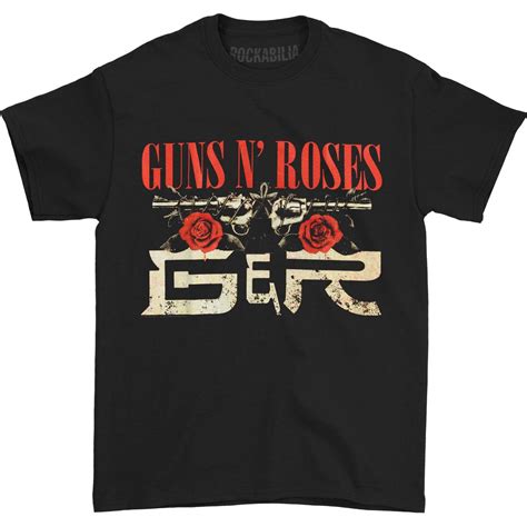 Guns N' Roses - Guns N Roses Men's G&R Guns T-shirt Large Black - Walmart.com - Walmart.com