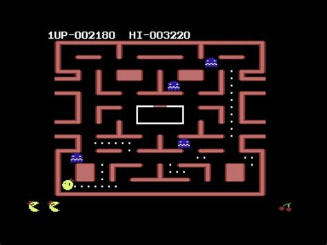 Ms pacman. gameplay C64 - YouTube