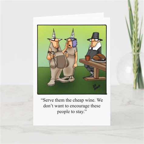 Funny Thanksgiving Humor Greeting Card | Zazzle.com in 2020 | Funny ...