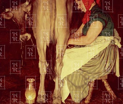 Mrs. O'Leary's Cow - Norman Rockwell