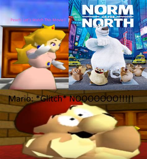 Mario doesn't want to see Norm of the North | Norm of the north, Funny jokes, Memes