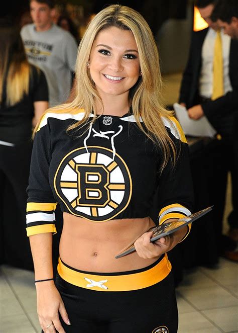 Boston Bruins Ice Girls | Ice girls, Hockey girls, Ice hockey girls