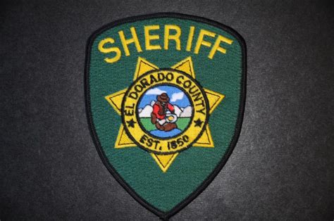 DalStars82's image | Sheriff, Police patches, El dorado county