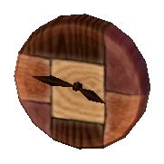 Modern wood clock (New Leaf) - Animal Crossing Wiki - Nookipedia