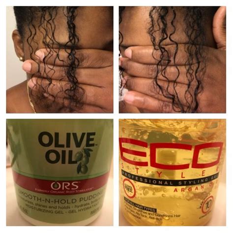 Wash & go try-outs. ORS Smooth & hold pudding vs Eco Styler Gel | Eco styler gel, Gel, Natural ...