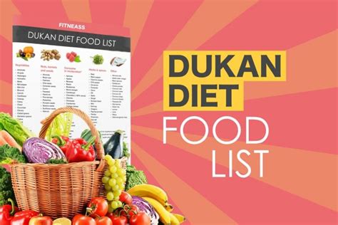 The Complete Dukan Diet Food List For All Phases - Fitneass