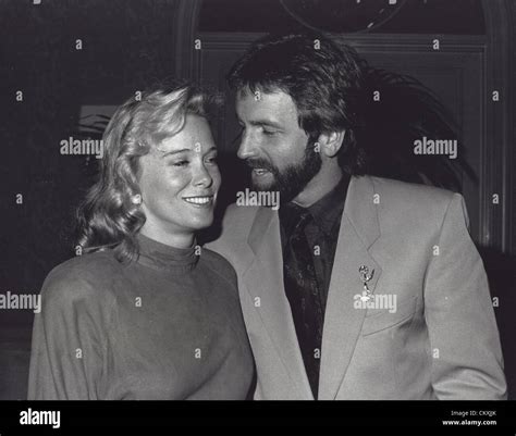 JOHN RITTER with wife Nancy Morgan at Hollywood night out.(Credit Stock ...